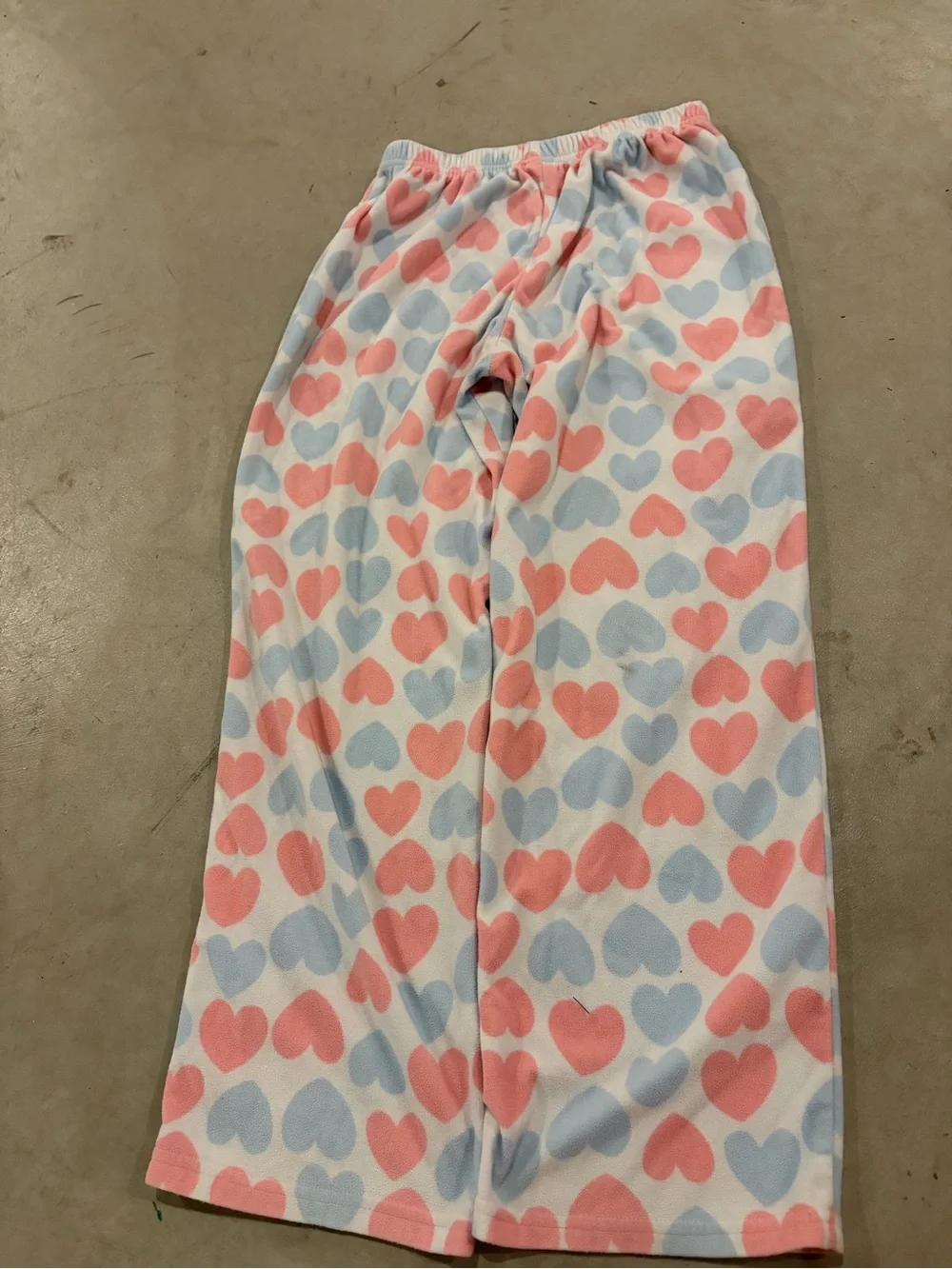 Kids Purple Heart-Print Pajama Set